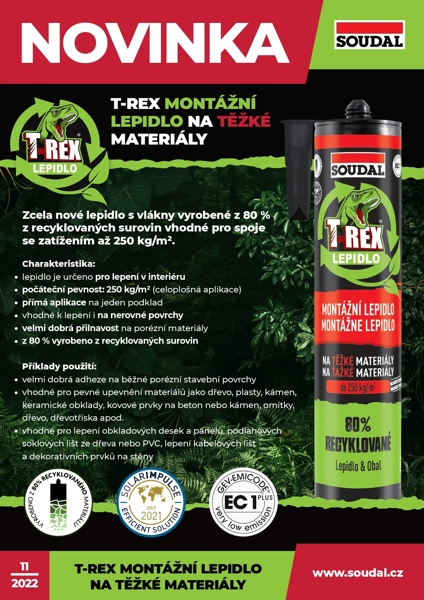 Novinka A4 T Rex Heavy web