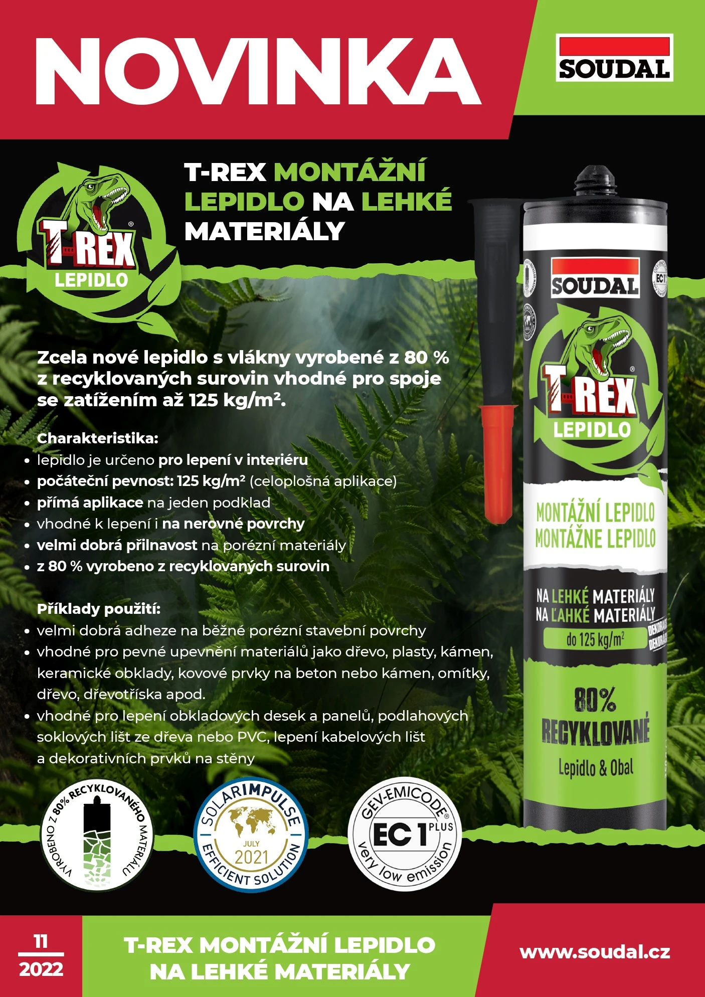 Novinka A4 T Rex Light web
