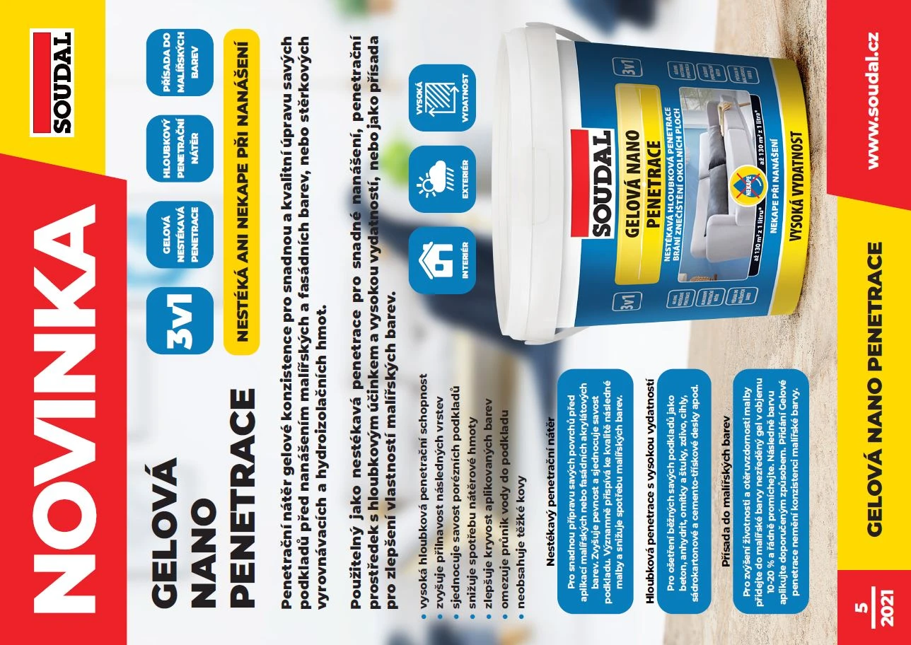 Novinka gelov&aacute; nano penetrace web