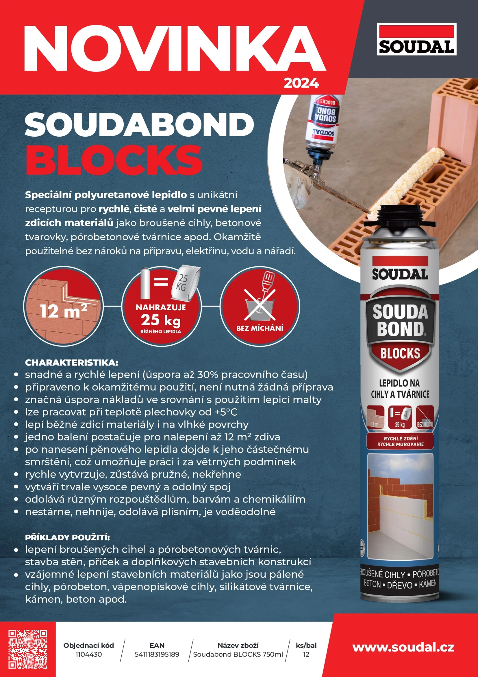 Novinka A4 2024 SOUDABOND BLOCKS