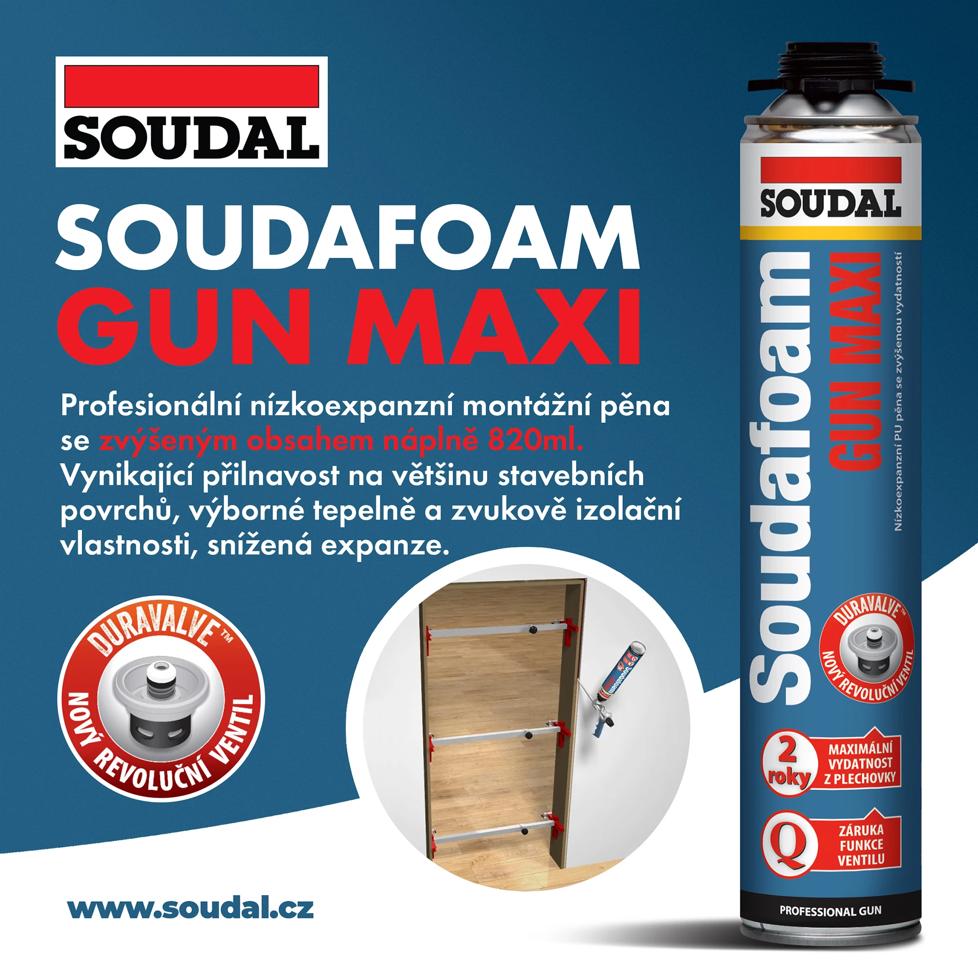 Novinka FB SOUDAFOAM GUN MAXI