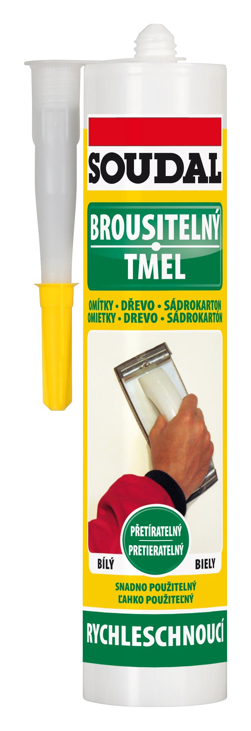 BROUSITELNY_TMEL_310ML_VIZ_130359 PRE PROFESIONÁLOV: Brúsiteľný tmel