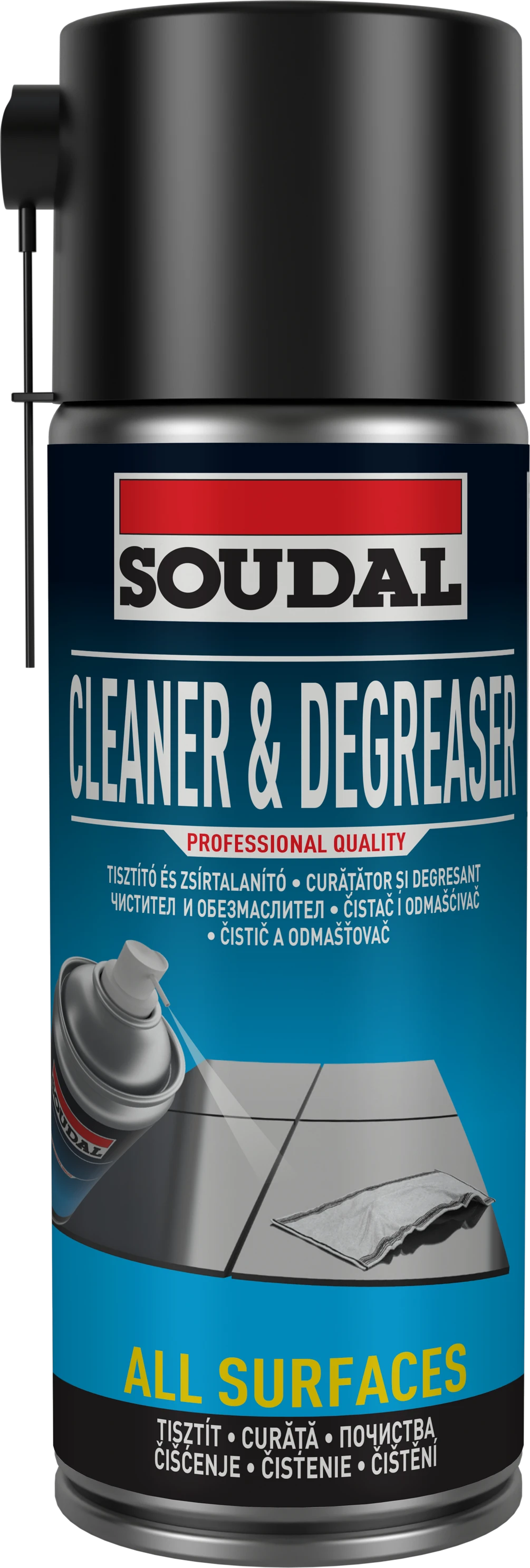 CLEANER_DEGREASER_400ML_VIZ_240232 SOUDAL Fire System: Soudafoam FR 2K-B2