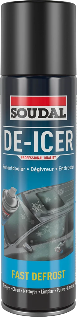 DE_ICER_400ML_VIZ_2411 Technick&eacute; spreje: De-Icer - Rozmrazovač