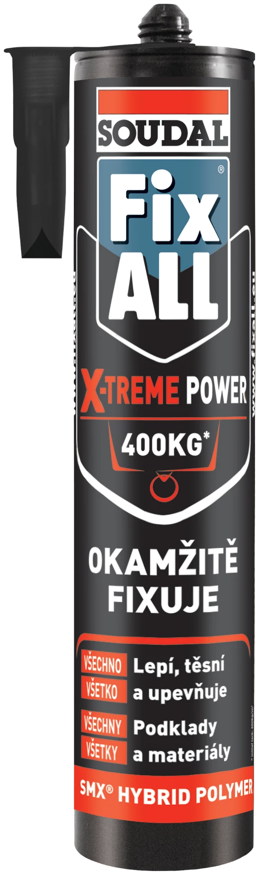 FIX_ALL_X-TREME_290ML_CERNY_VIZ_1805 PRE PROFESIONÁLOV: Fix ALL X-TREME POWER