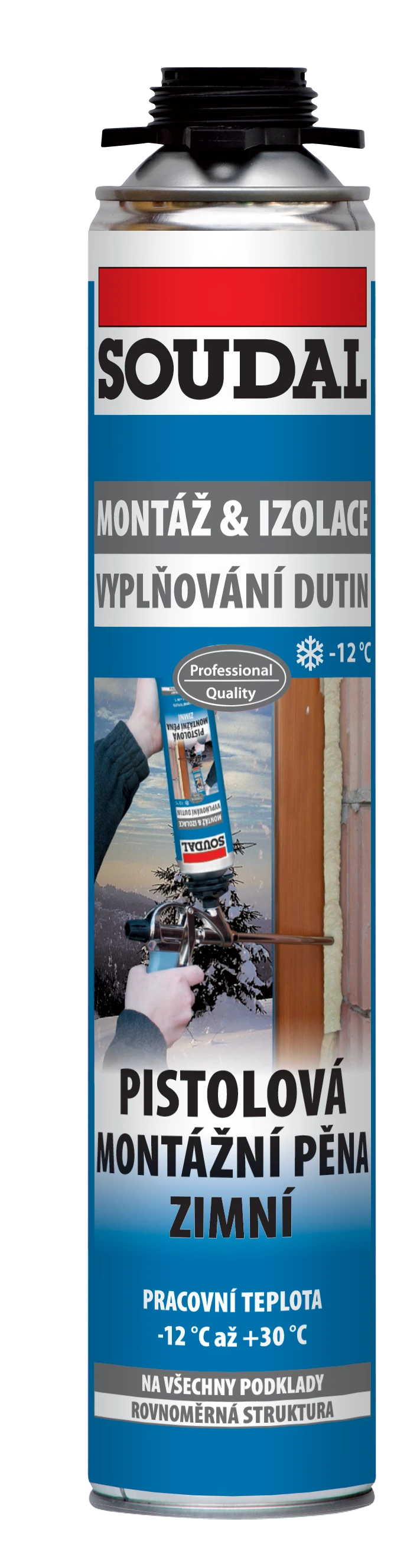 PISTOLOVA_MONTAZNI_PENA_ZIMNI_750ML_VIZ_2008 PRE PROFESIONÁLOV: Montážna pena zimná