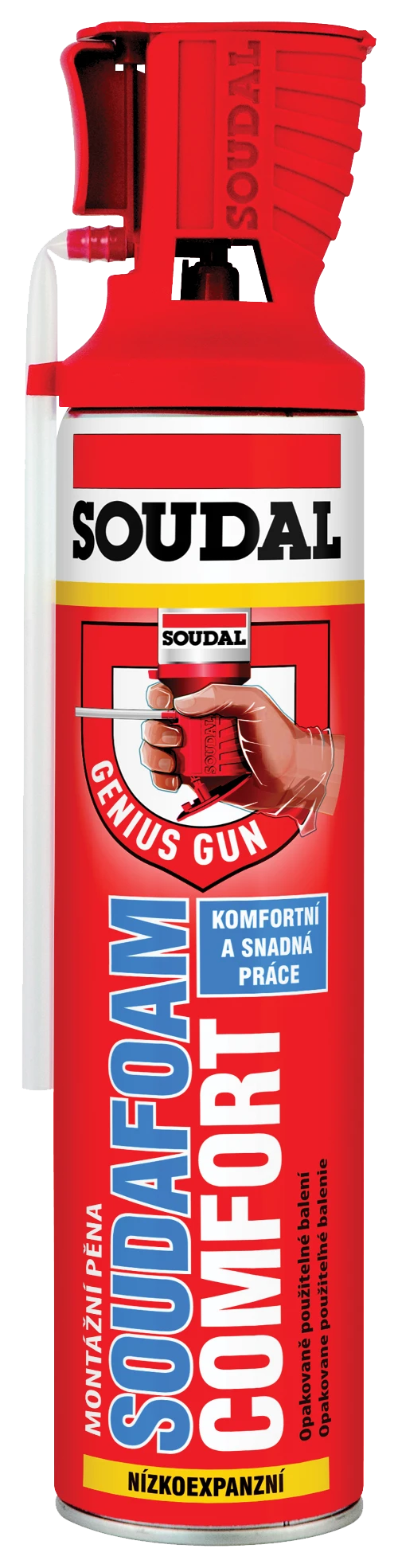 SOUDAFOAM_COMFORT_GG_600ML_VIZ_1706 Tepelna izolacia v spreji | SOUDAL