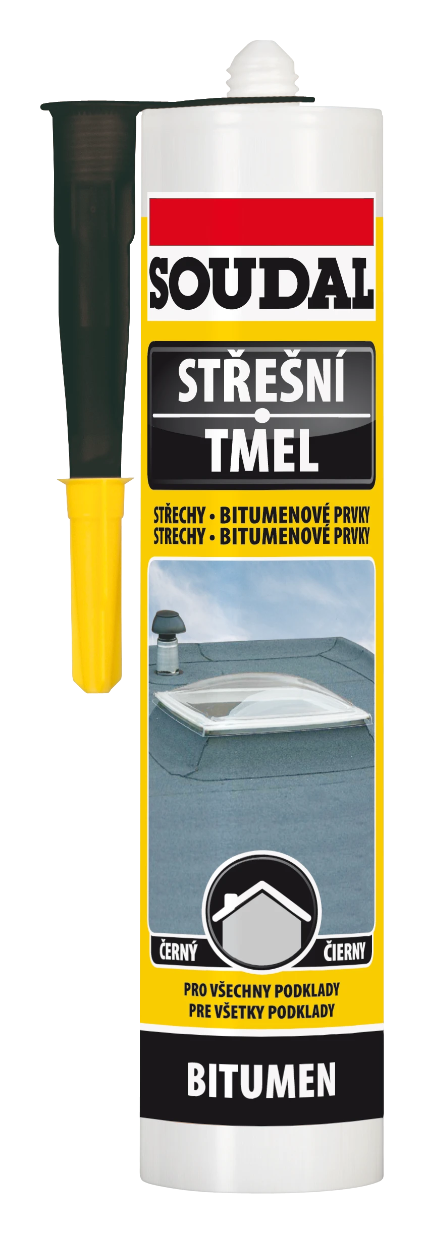 STRESNI_TMEL_300ML_VIZ_13109 PRE PROFESIONÁLOV: Strešný tmel