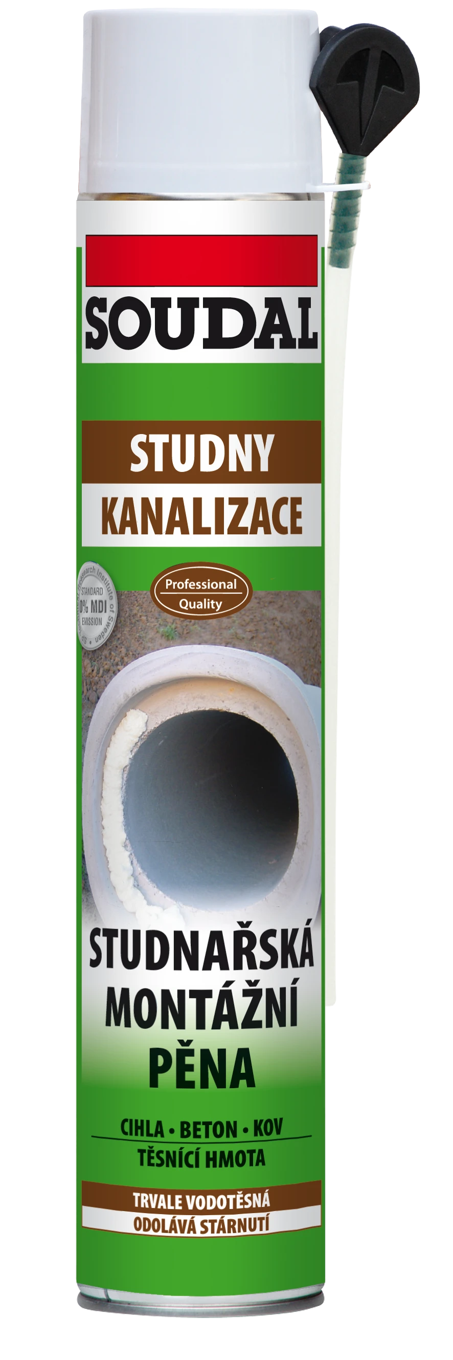 STUDNARSKA_MONTAZNI_PENA_750ML_VIZ_1304 Ako utesniť odpadové potrubie a vyplňovať dutiny | SOUDAL