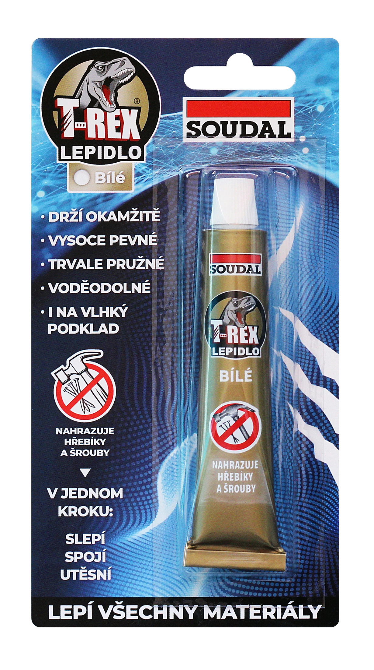 T-REX_LEPIDLO_BILE_25ML_VIZ_2002 PRE PROFESIONÁLOV: T-REX Lepidlo biele