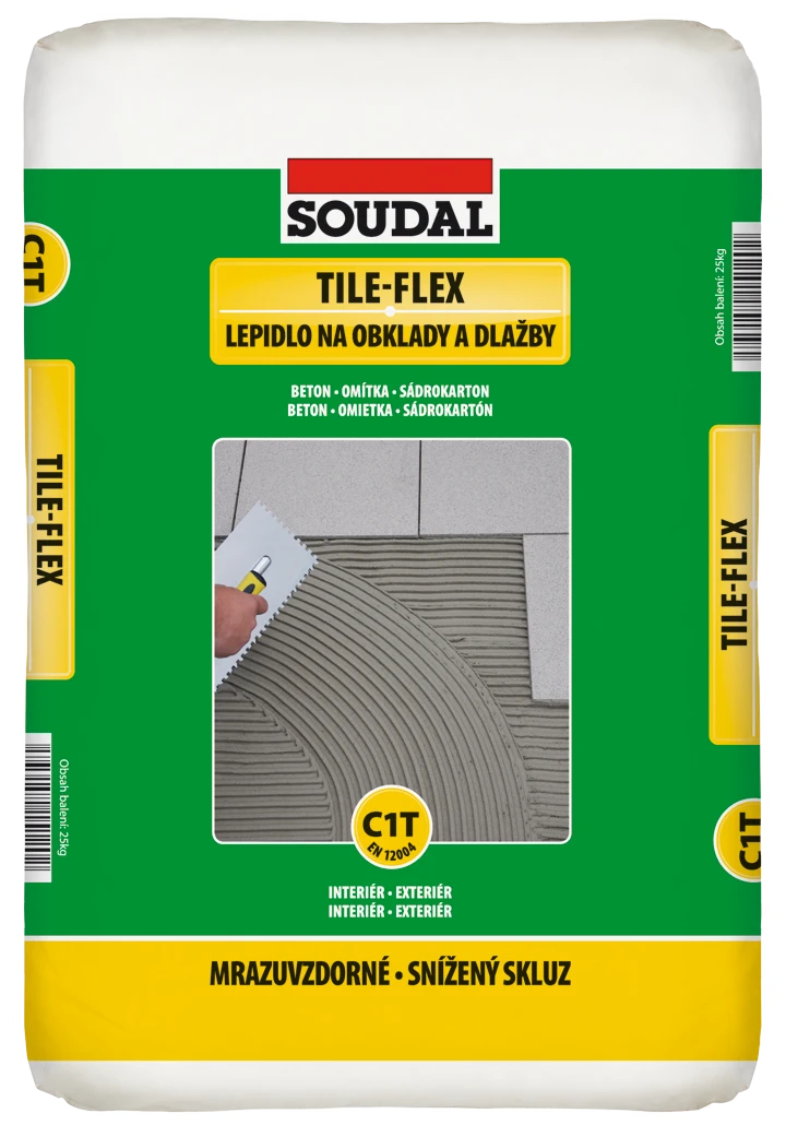 TILE_FLEX_25KG_VIZ PRE PROFESION&Aacute;LOV: PROFI-FLEX